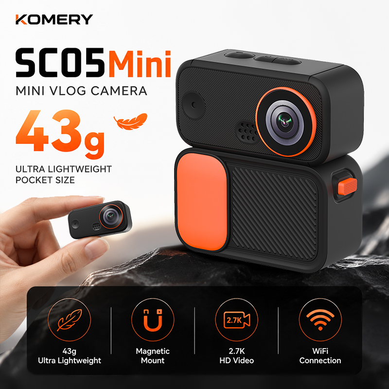 Japanese Lifestyle Apps - Mini Magnetyczna Kamera POV do Codziennych