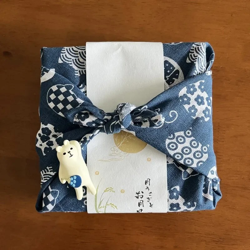 Furoshiki Wrap Cloth - Japońska tkanina do pakowania Furoshiki, wielofunkcyjna