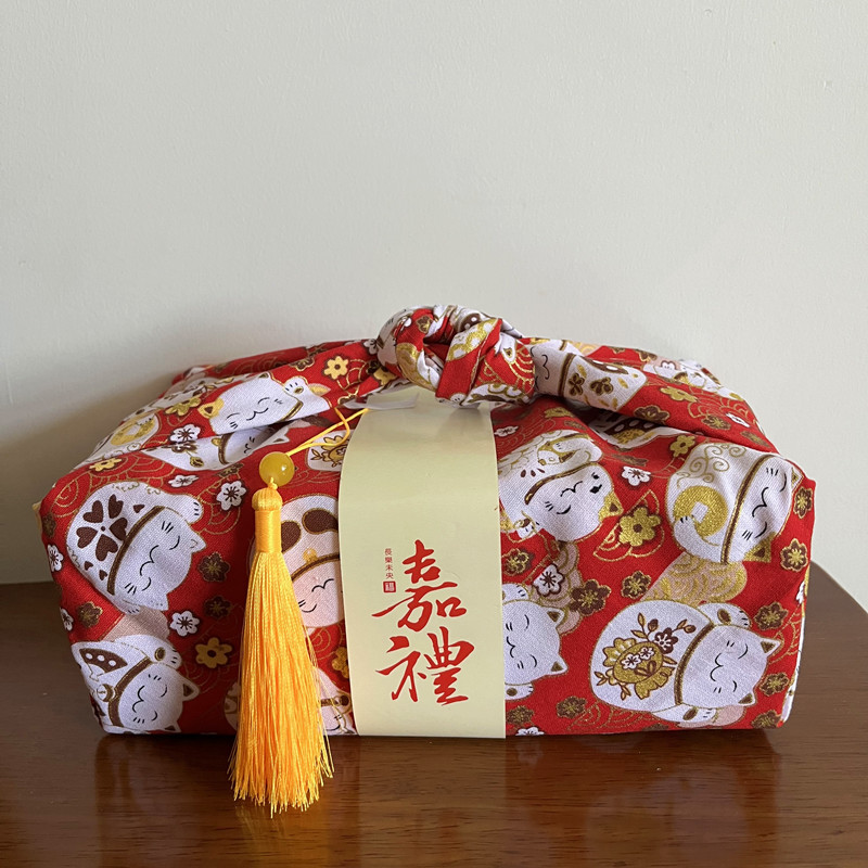 Furoshiki Wrap Cloth - Pudełko na lunch w stylu japońskim