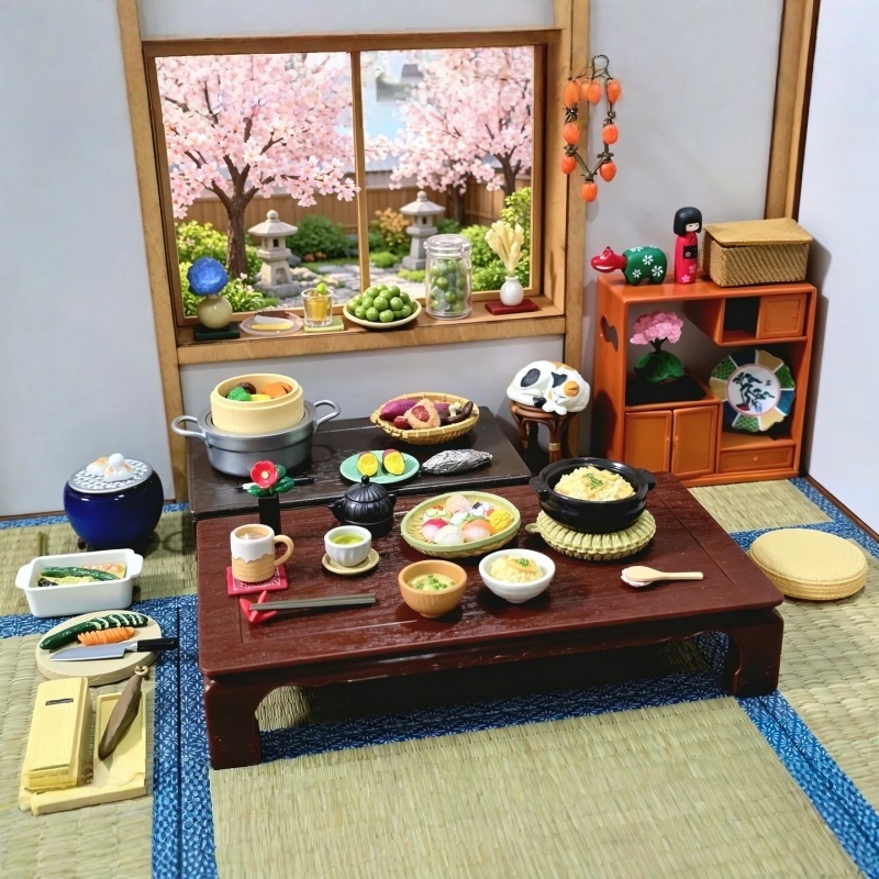 Lifestyle Of Japanese - Autentyczne zabawki RE-MENT Petit Sample Food