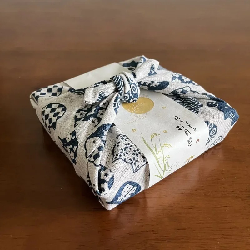 Japońska tkanina do pakowania  – Furoshiki Wrap Cloth recenzja i cena