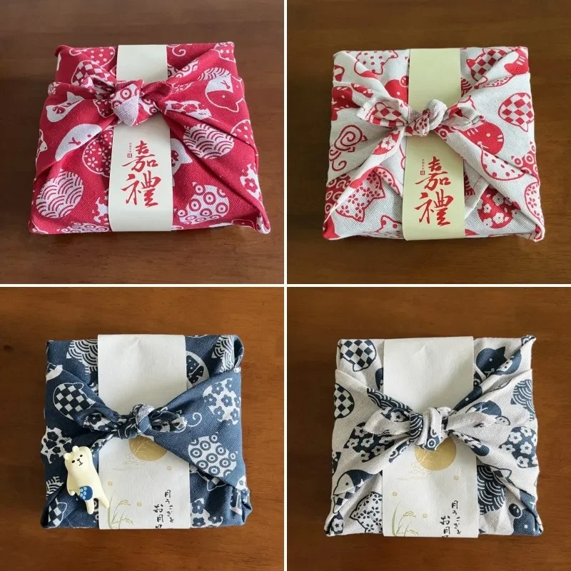Japońska tkanina do pakowania  – Furoshiki Wrap Cloth recenzja i cena
