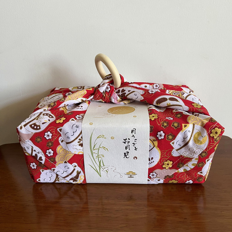 Pudełko na lunch w stylu japoń – Furoshiki Wrap Cloth recenzja i cena