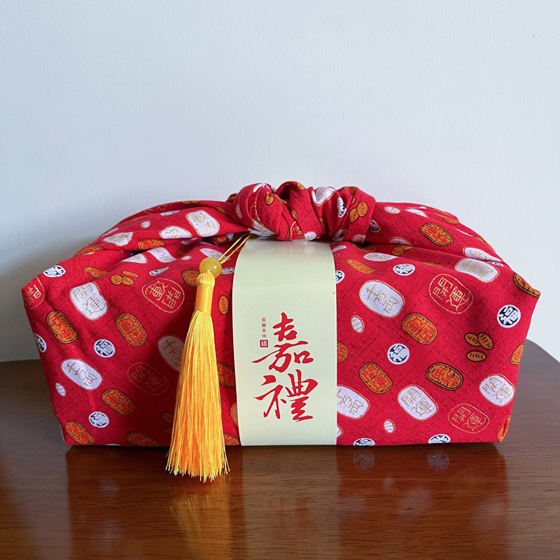 Pudełko na lunch w stylu japoń – Furoshiki Wrap Cloth recenzja i cena