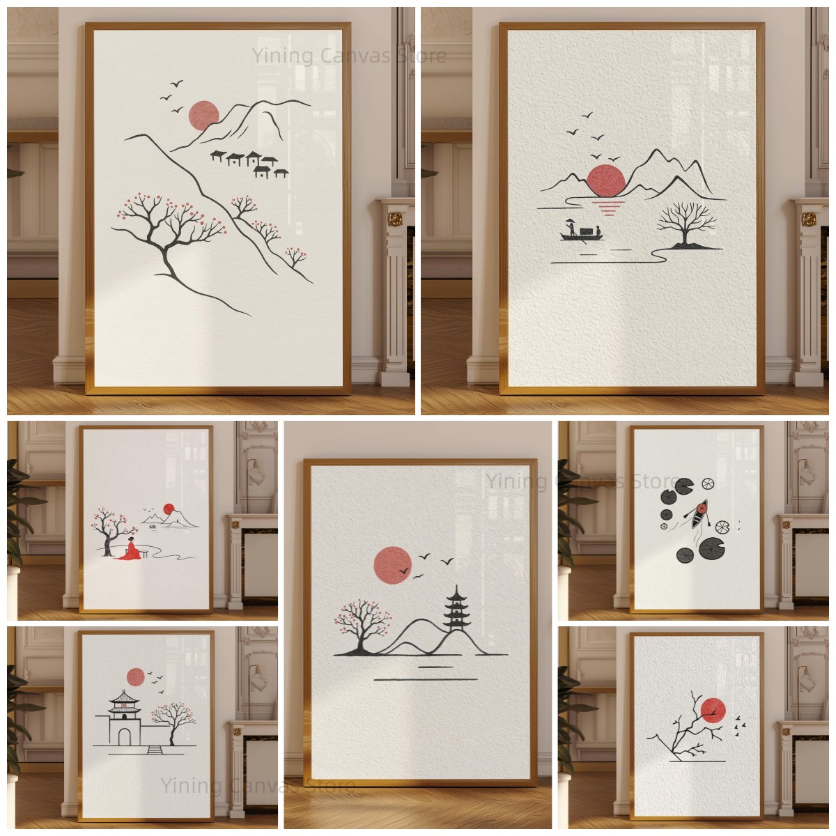 Minimalistyczny japoński plaka – Japanese Zen Lifestyle recenzja i cena