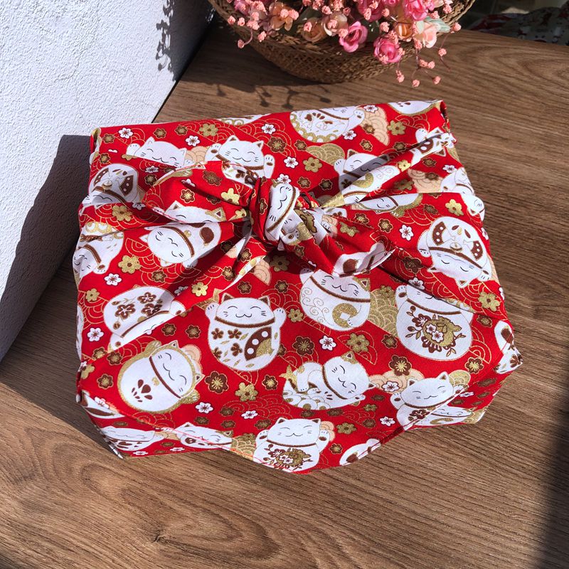 Furoshiki tradycyjny japoński  – Furoshiki Wrap Cloth recenzja i cena